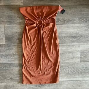 Rust Orange Women's Dress